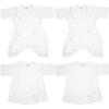 Angel Baby Short Combination Undershirt Set of Mesh Newborn Made In Baby Baby White Undershirts, 4, Sides, Undershirts, Japan, Prep, Gift, 50-70cm,