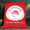 Olympiacos FC 2D Flat Pattern Flannel Blanket High Quality All Seasons Warmth and Comfort Perfect for Christmas Gifts.MMT0918115
