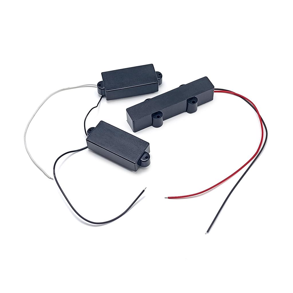 PB Style Bass Guitar Pickup Closed 4-String Precisions PB Bass Pickup Replacement Bass Humbucker Pickups Easy To Use