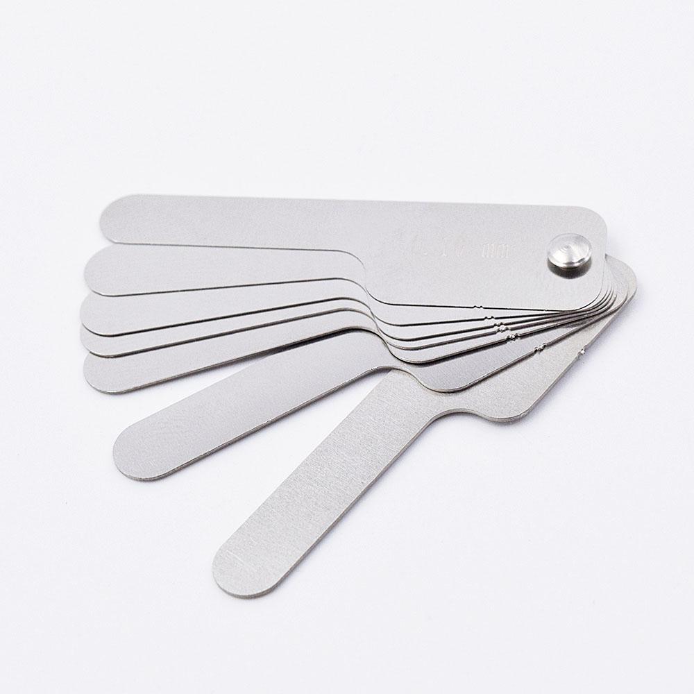 Линейка для измерения межзубных промежутков Стоматологический калибр для межпроксимальной редукции Измерение межзубного промежутка Калибр для межзубных промежутков