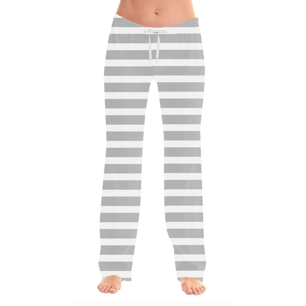 Women's Casual Fashion Sweatpants Stripe Printed Casual Pants
