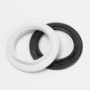 Black / White Adapter Bulb Holder E27 Plastic Outer Ring Tighten The Collar Ring Plastic Buckle
