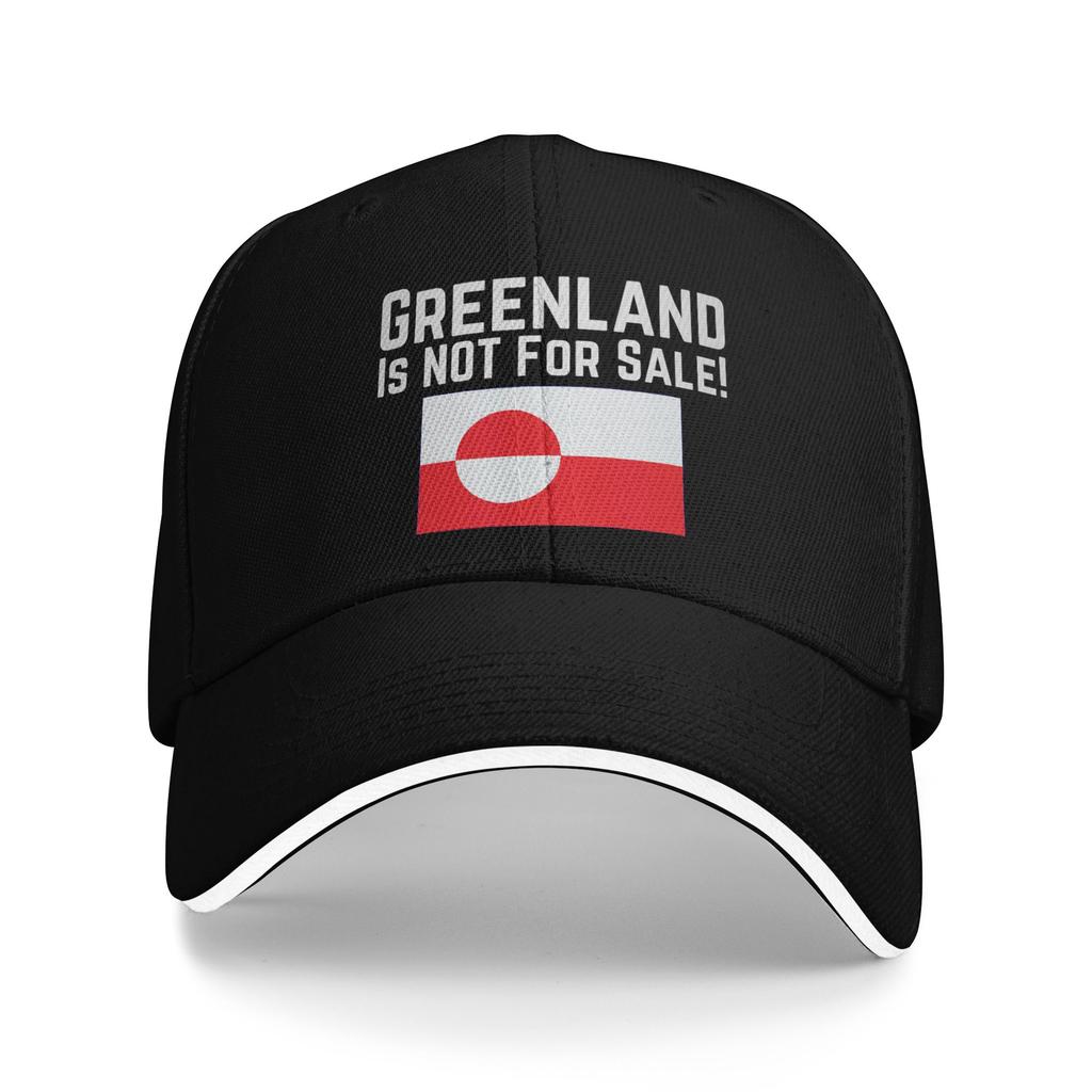 Dänemark Flagge Grönland ist nicht zum Verkauf Übersetzung Grönland Men Women Baseball Caps Dad Hat Headwear Snapback Hat