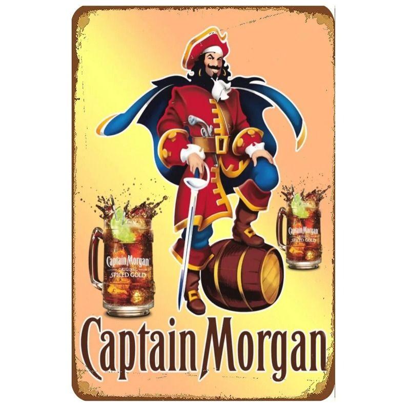 Large Scale Tin Painting for Bars Pubs Clubs Man Spaces Wall Decor