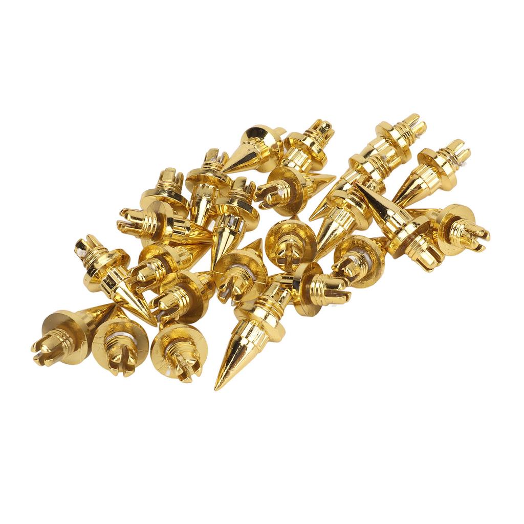 25Pcs Wheel Rivet Nut Stylish Look Easy Installation Spike Wheel Lip Rivet Nut for Wheels with Plastic Faux Rivets