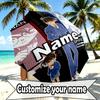 Custom Name Personalized Detective Conan Print Umbrella, Auto Open Close, 8‑Rib Sturdy Frame, Commute Camping Hiking Use, Birthday Gift