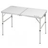 Captain Stag Captain Stag Uc510 [laforet AluMinuM Two Way Table With Adjuster M 120 X 60 cM]
