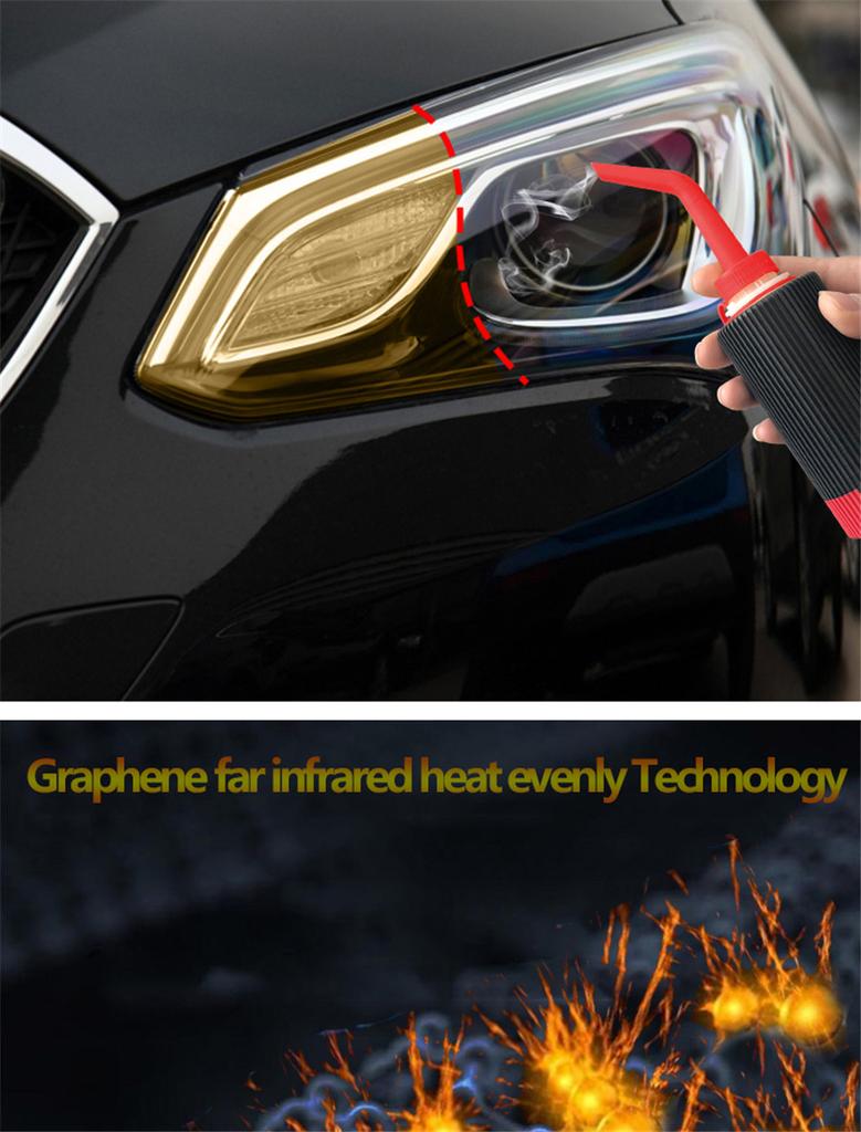 Car Headlight Lens Scratch Yellowing Aging Restoration Refurbished Atomized Cup