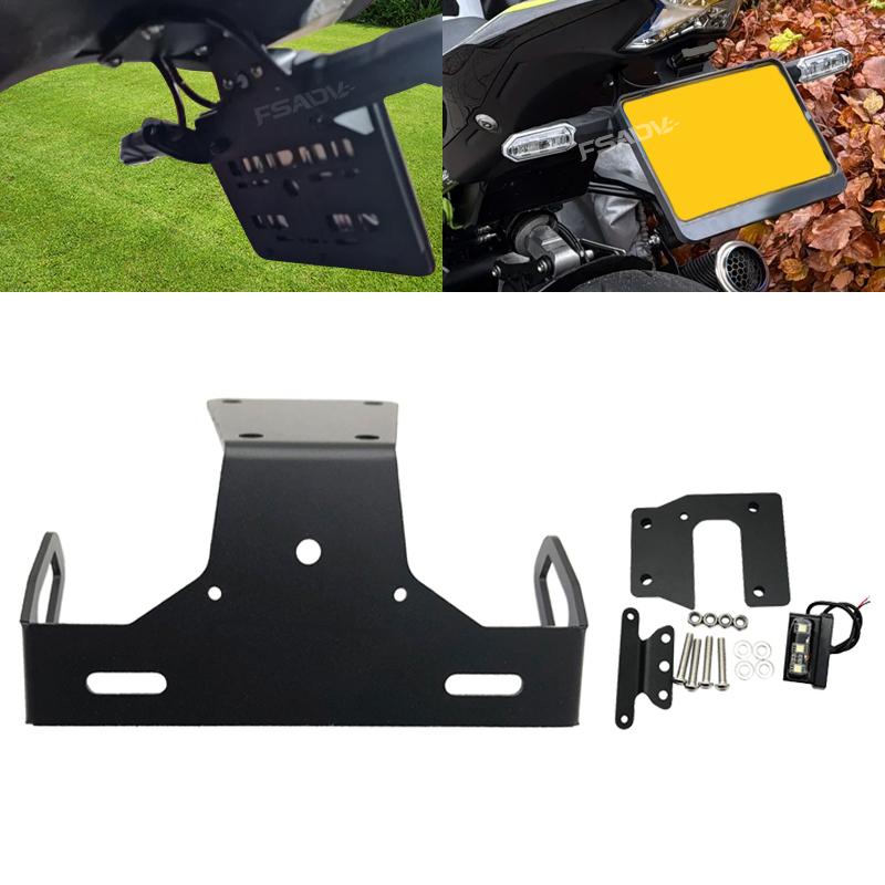 2024 Rear License Plate Holder Bracket Tail Tidy Fender Eliminator Fit For KAWASAKI Z900 Z 900 2017-2023 Motorcycle Accessories