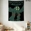 BioShock Pattern Home Decor Tapestry, Wall Hanging, Decorative RV Wall Cloth.SGT0917058