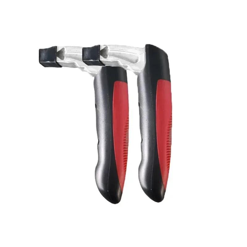 Аварийный инструмент для автомобиля 2-в-1: Универсальная ручка-помощник для двери и стеклобой, надежный захват, автомобильный аксессуар для безопасности для быстрого побега