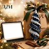 Handmade Gifts for Friends And Family Christmas Ornament Crochet Kit, DIY Spiral Tree Starter Xmas Holiday Craft Supplies Kit Home Decoration,