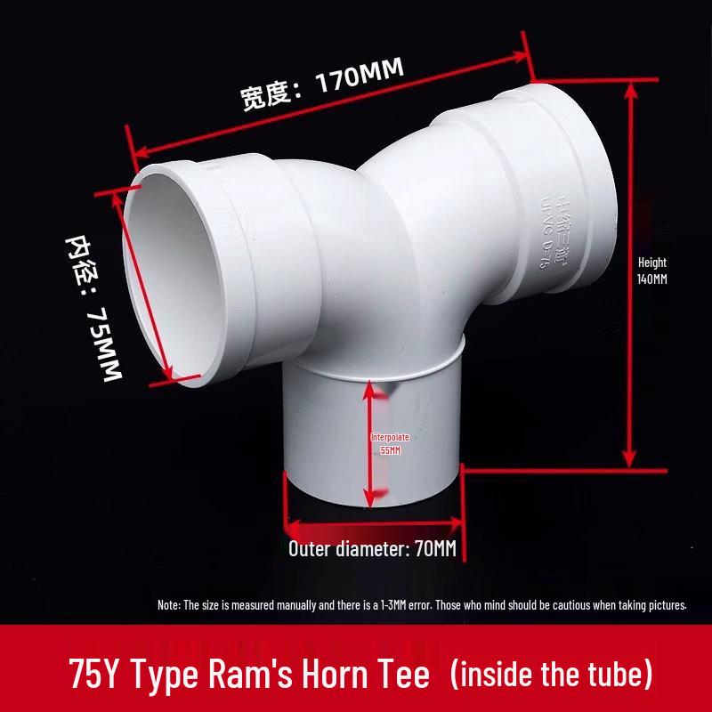 PVC Drainage Reducing Unequal Tee with Inspection and Socket Spigot