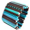 [K1465] - Turquoise Brown 'Coloring' Designer Bracelet