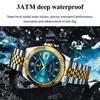 POEDAGAR Luxury Sport Wrist Watch For Man Waterproof Luminous Date Men Watch Quartz Stainless Steel Men's Watches Male Gift
