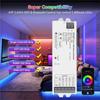 Свежий Wi-Fi и BT 5-в-1 Контроллер светодиодной ленты Диммируемый RGB/RGBW/WW+ CW/RGBCCT Монохромный Приложение Smart Life DC12-24V Управление освещением S