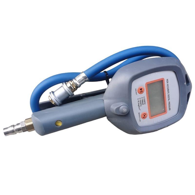 Universal Auto Accessories Car Tire Pressure Gauge Inflation Gun With Digital Display High-Precision Monitoring