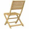 Garden Chairs 2 pcs. Foldable 48.5 x 61.5 x 87 cm Solid Acacia Wood