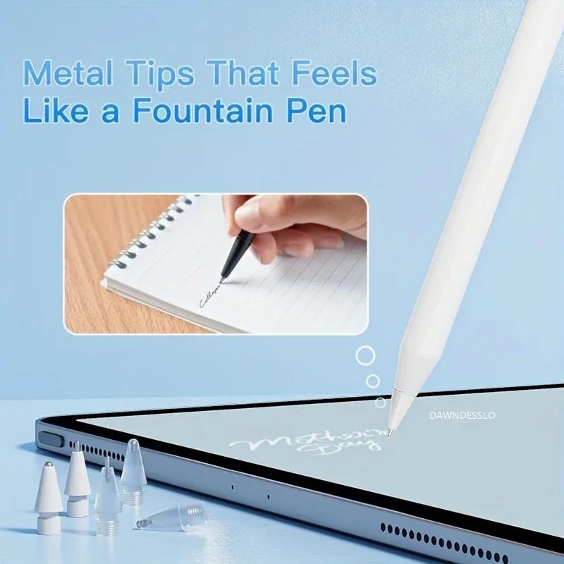 Для Apple Pencil 1-го 2-го 3-го USB-C Pro Наконечники из силикона Сменные наконечники для стилуса Перо для стилуса 2B HB Для аксессуаров iPad Pencil