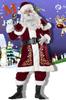 Santa Claus Authentic Deluxe Costume Cosplay Santa Outfit Christmas [SCGEHA] (L)