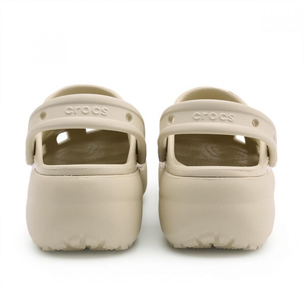 Crocs Классические сабо на платформе Bone женские сандалии Aqua ShoeS