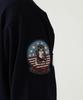 AVIREX LONG SLEEVE T-SHIRT TOPGUN men's L navy