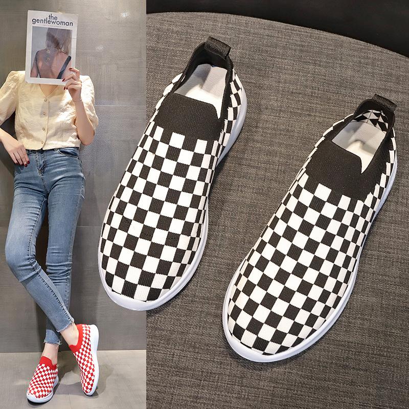Модные женские вулканизированные туфли, высококачественные женские кроссовки, туфли на плоской подошве, женские мокасины, большие размеры 42 43, прогулочная обувь