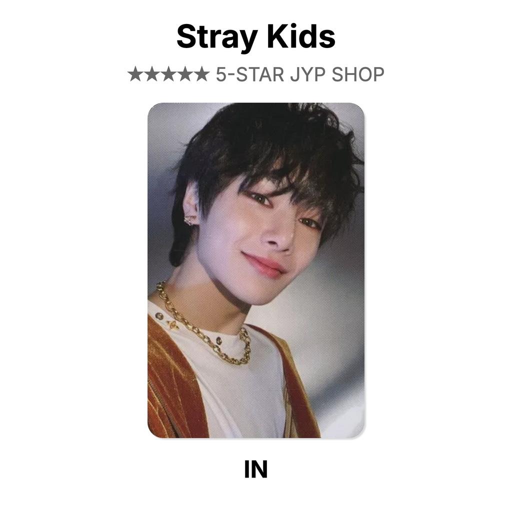 Stray Kids Официальная фотокарточка 5-STAR JYP SHOP