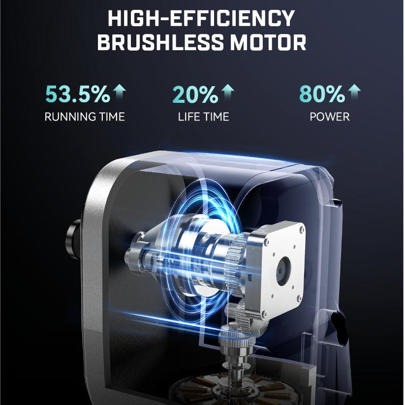 3200 об/мин 1/2" Аккумуляторный угловой ударный гайковерт Бесщеточный Высокий крутящий момент Трещоточный ключ Бытовой ремонт Набор электроинструментов