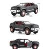 1/32 Chevrolet Colorado ZH2 литой автомобиль модель внедорожника имитация звука и света детские игрушки коллекция подарок