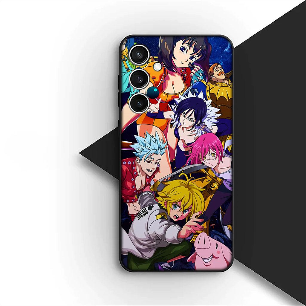 Чехол для телефона для Xiaomi Poco C75 C65 C71 C85 X7 X6 X5 M7 F7 F8 Ultra F6 Pro 5G Корпус Мягкий чехол Семь смертных грехов Мелиодас Бан