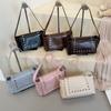 Rivet Small Bag Women's 2026 Summer New Fashion Personalized Underarm Small Square Bag Retro Commuter Shoulder Bag