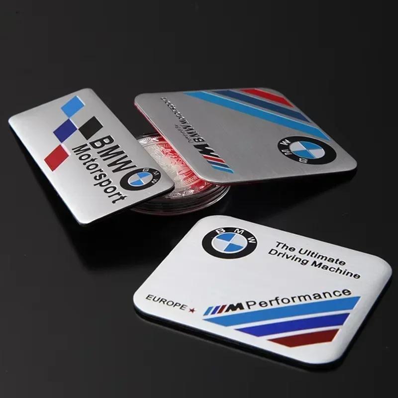 AAAXD1 -BMW Decorative Car Stickers M-series Trunk Decal Accessories For BMW E46 E90 E60 F30 F10 E39 E36 F20 G30 G20 E87 E92 E91 E30 F1