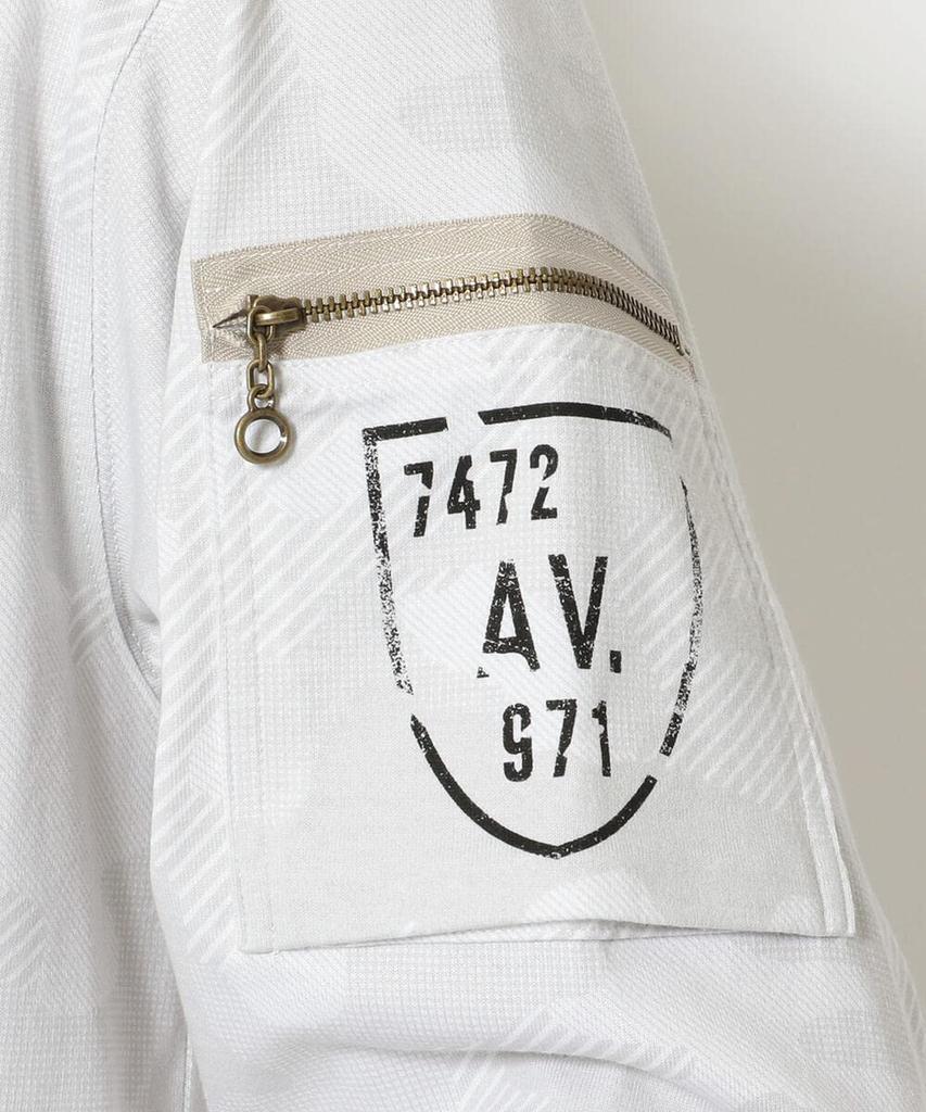 AVIREX XL Лонгслив цвета хаки с круглым вырезом Мужская футболка (6113448) (087)