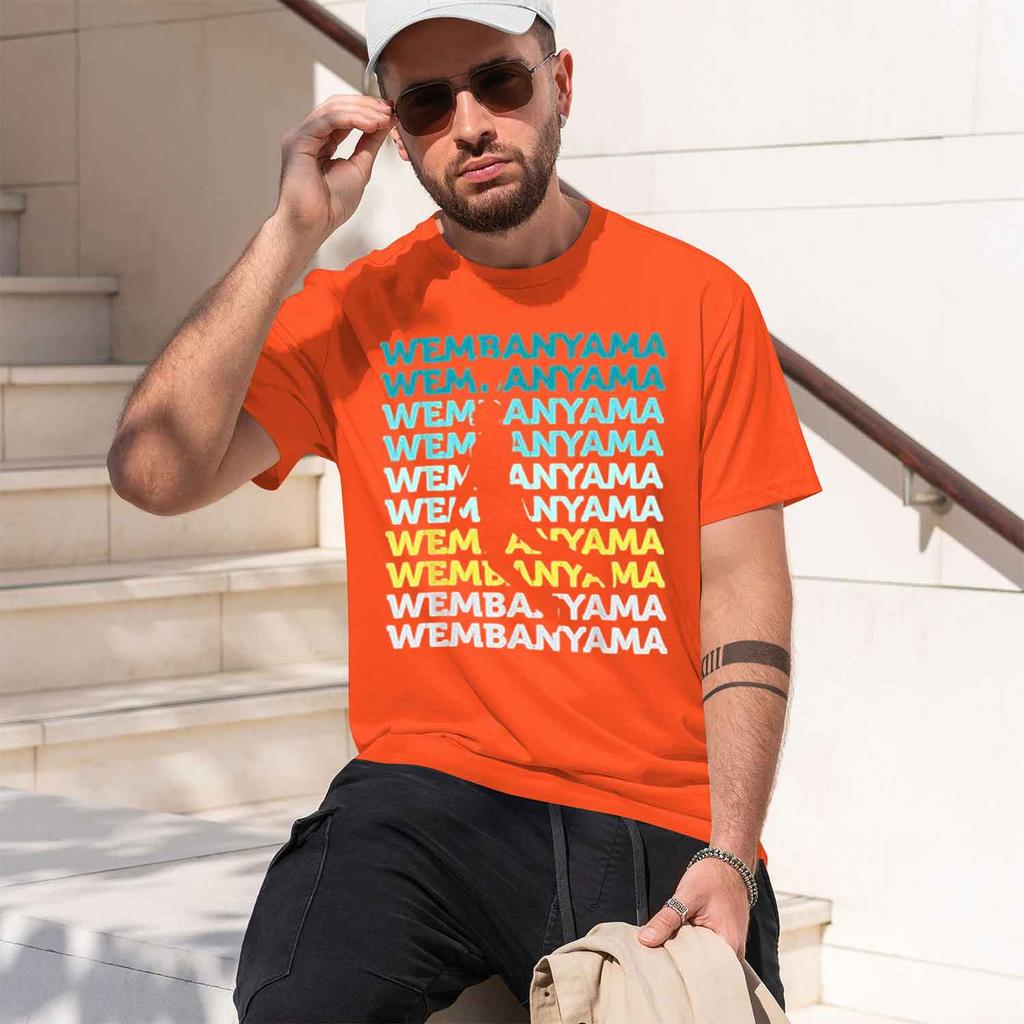 2026 New Model Wembanyama Basketball Gift Fan Tshirt Basketball Player Graphic Tee Tops Unisexs Fashion Sports Outfits Husband S