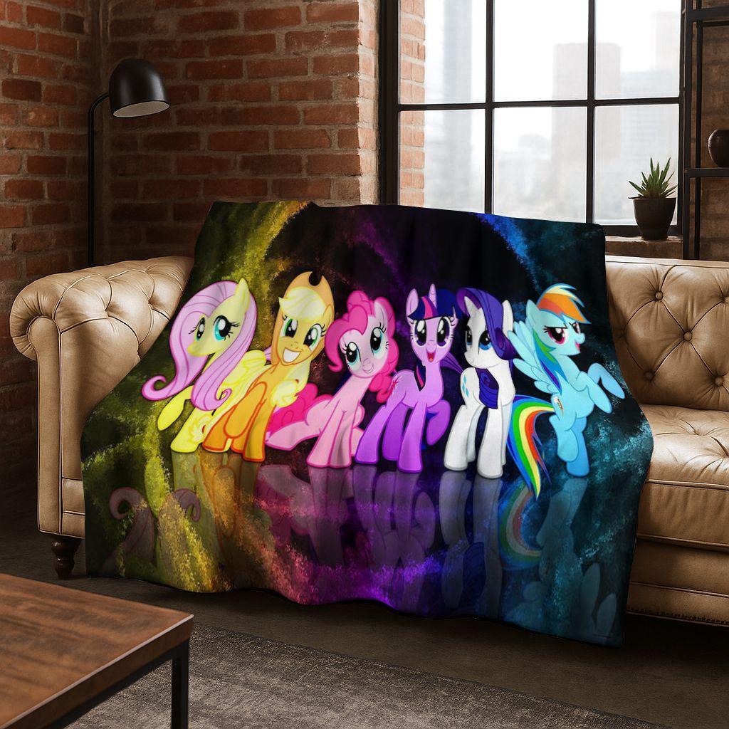 26 Стилей My Little Pony Единорог Мультфильм Фланелевое Одеяло, Теплое и Уютное Мягкое Плед для Дома Спальни Кровати Дивана Покрытие Дети