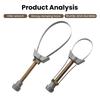 Oil Filter Wrench 60mm-120mm Diameter Professional Repair Toolkit Universal Steel Strap Type Removal Tool for Cars Trucks SUVs