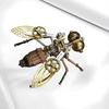 Steampunk Mechanical Insect Iron Metal DIY Building Blocks 3D Three-Dimensional Assembly Model Puzzle Birthday Gift