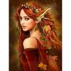 Diamond Embroidery Girl Full Round Diamond Painting Portrait Woman Embroidery Cross Stitch