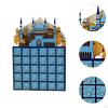 Wooden LED Countdown Calendar Gift Ramadan Decoration for Cabinet Bookshelf