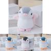 Charming Fluffy Penguin Plush Keychain Cozy Pp Cotton Filled Collectible Gift