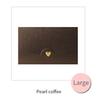 Fold Invitation Envelopes Retro Love Pearlescent Paper Message Card Invitation Greeting Cards Generous Mini Gift Card Envelopes