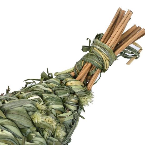 Жевательная игрушка для домашних животных в форме фруктов, натуральная трава, снимающая скуку, кролик, хомяк, шиншилла, морская свинка, белка, песчанка, игрушка для чистки зубов, товары для домашних животных