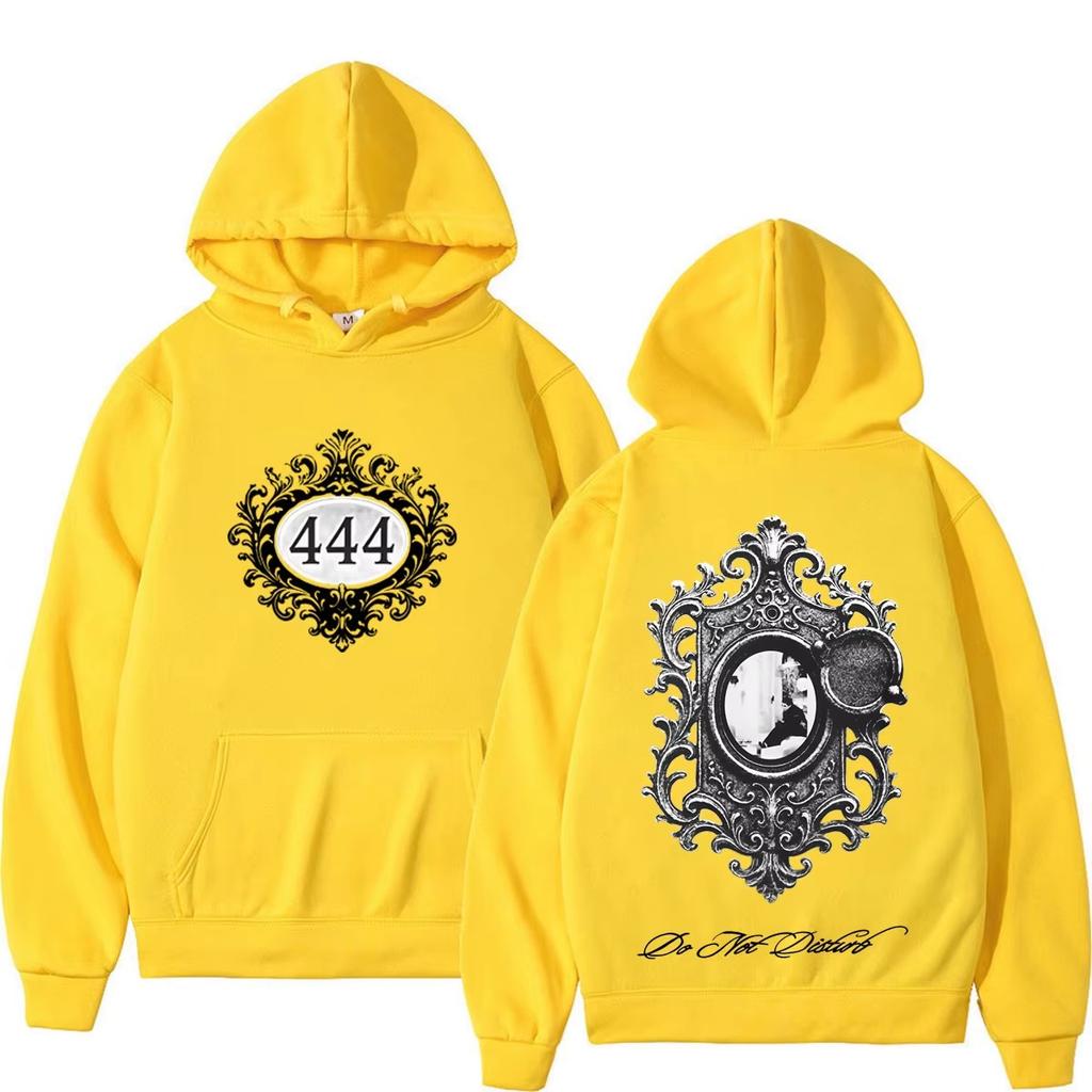 Autumn Fashion Men's Women's Hoodies Hip Hop 444 Printing Unisex Fashion Pullover Long Sleeves Loose Casual Vintage Sweatshirts