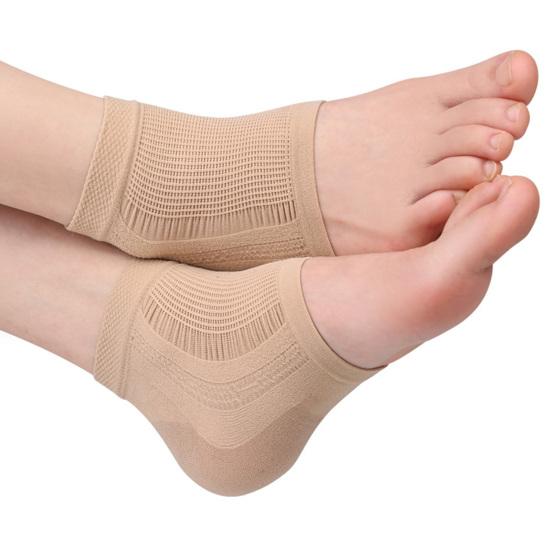 Protect Sleeve Moisturizing Anti Cracking Anti-slip Anti-abrasion Shock Absorbing Mesh Gel Heel