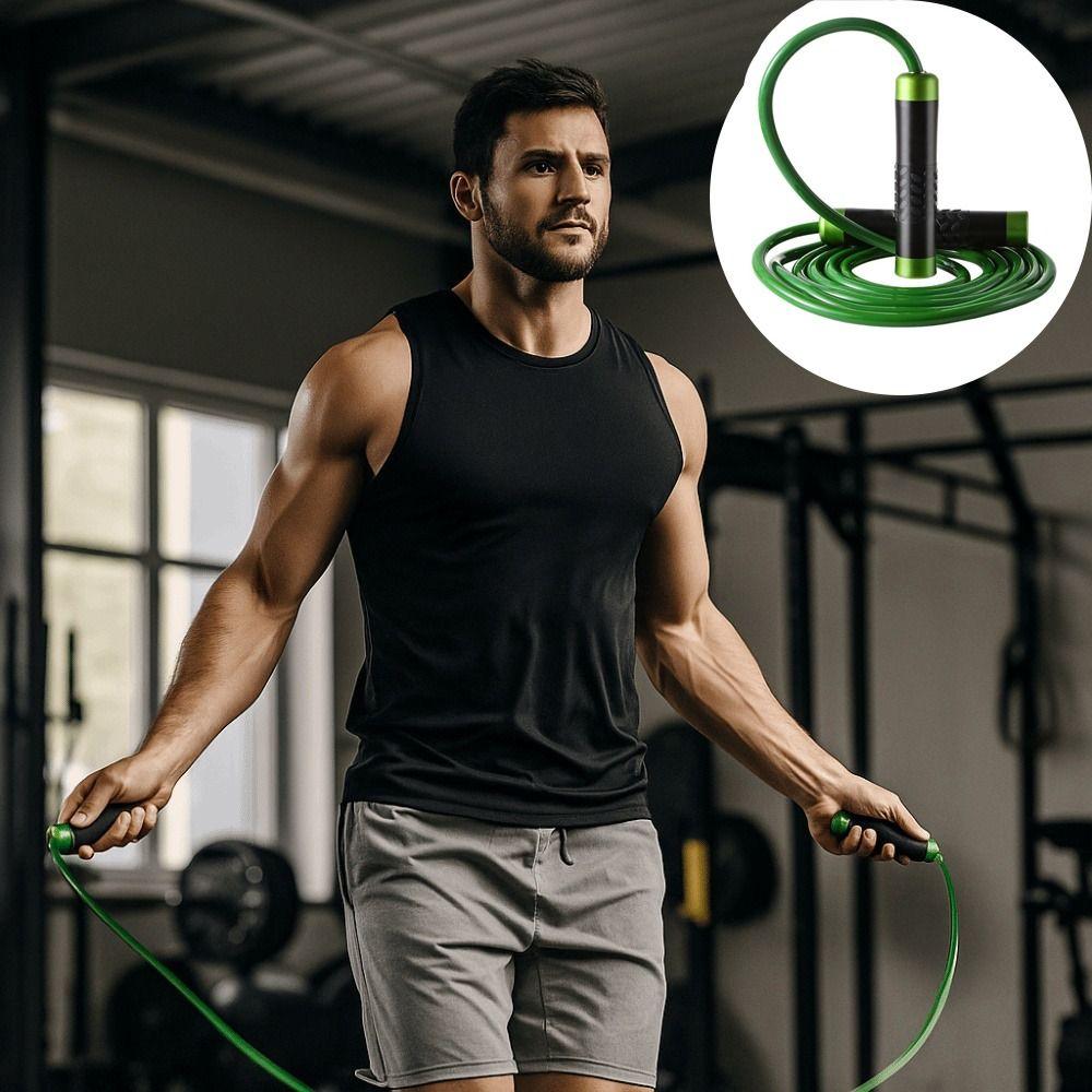 3M Length Weight-bearing Jump Rope Aluminum Zinc Zinc Alloy Speed Skipping Rope  Entrance Examination