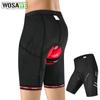 Wosawe Новые мужские велосипедные шорты с подкладкой 4D, велосипедные полуштаны, шорты для езды на велосипеде MTB, летние черные