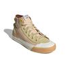 adidas Оригинальные высокие кеды для скейтбординга Originals Nizza Hi Dl Женские кроссовки Розовый Коричневый GZ2647