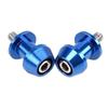 LOYELEY Комплект из 2 болтов M66 мм для крепления велосипедной стойки, крюк для задней стойки для левого и правого автомобилей Suzuki Honda Yamaha, универсальный крепежный болт (синий)