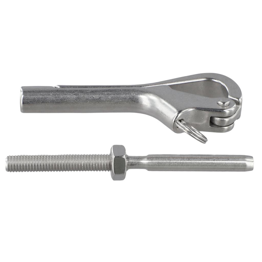 6/8/10MM Openable Pelican Hook 316 Stainless Steel Shackle Quick Release Handrail for Marine Boat Guard Rail